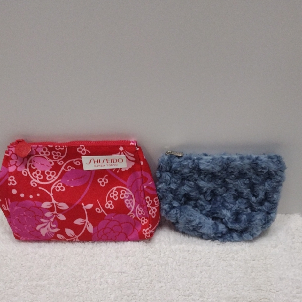 Shiseido Gina Tokyo Cosmetic Bag Bundle of 2